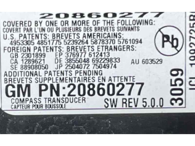 Блок управления 20860277   Chevrolet Trax