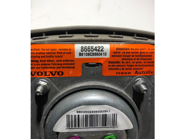Подушка безопасности водителя 8665422, 570606400 Volvo XC90