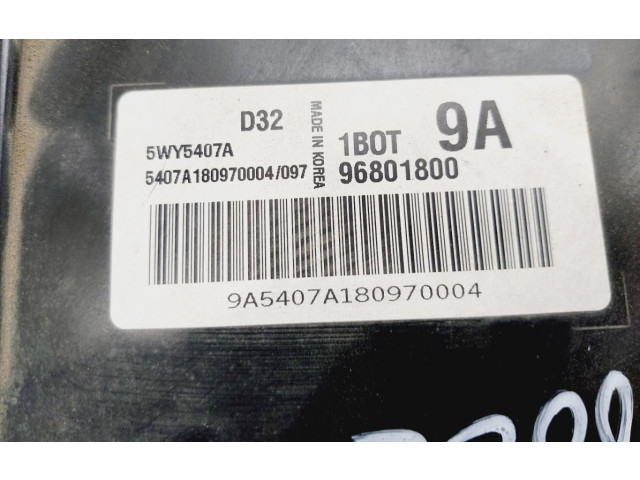 Блок управления двигателем Блок управления 96801800   Chevrolet Lova