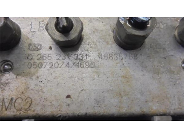 Jednotka ABS 46836768, 0265231331 Fiat Punto (188) 2005