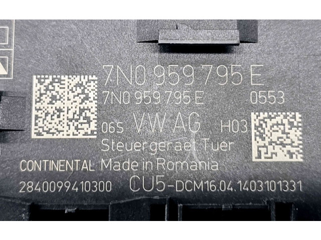 Блок комфорта 7N0959795E   Skoda Yeti (5L)   