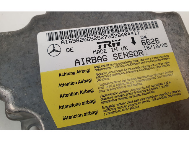 Блок подушек безопасности A1698206626   Mercedes-Benz A W169