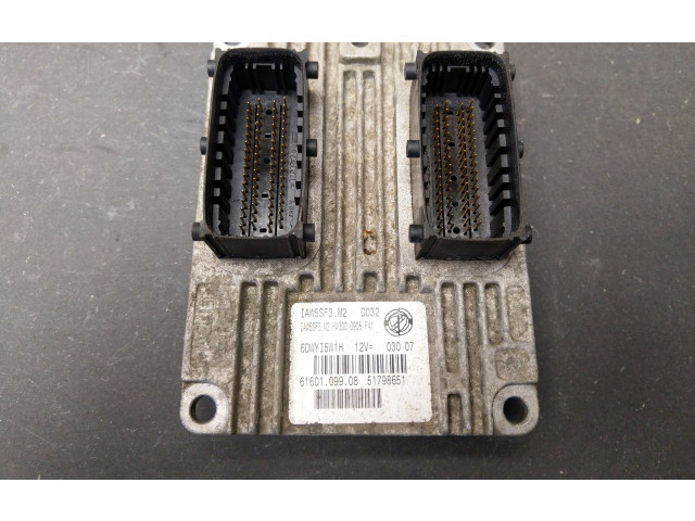 Блок управления двигателя 51798649, 6160109808 Citroen C4 I Picasso