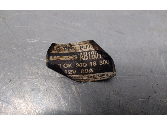 Генератор 0K30D18300, AB180140   KIA Shuma