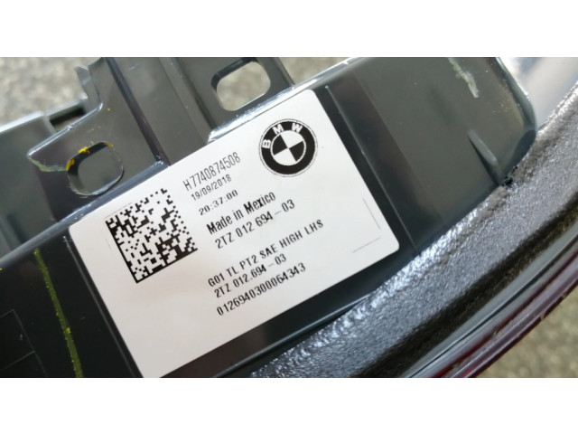 Задний фонарь левый сзади 2TZ012694, H7740874508 BMW X3 G01 2018- года