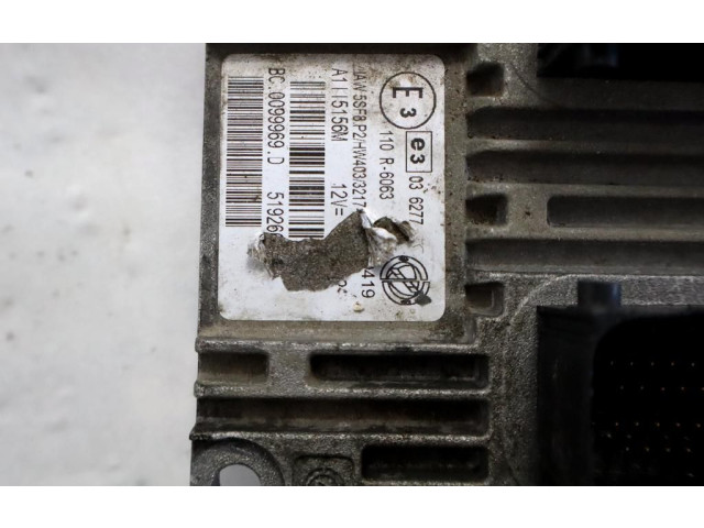 Řídící jednotka 27308   Fiat Punto (199) 2012