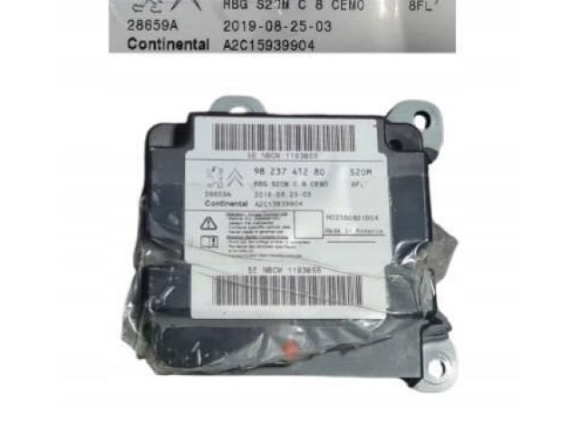 Блок управления надувных подушек 9823741280   Citroen Berlingo   