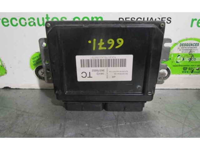 Блок управления двигателя 96376652, S010016040 Daewoo Kalos