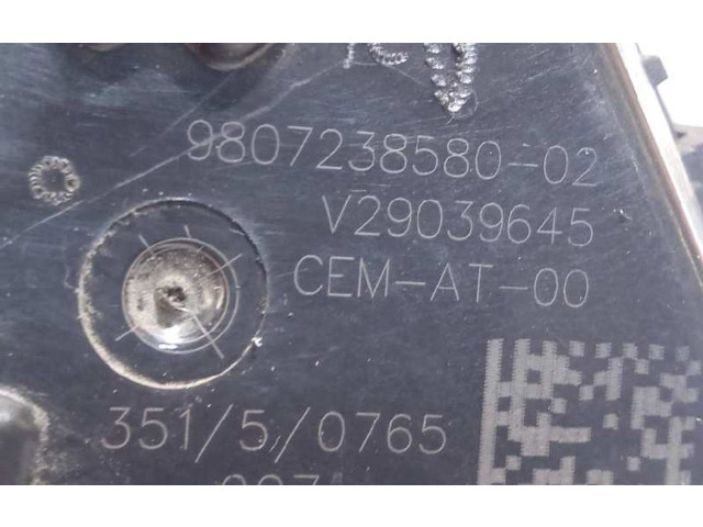 Турбина Дроссель Peugeot 2008 I 9807238580, V29039645 для двигателя BH02