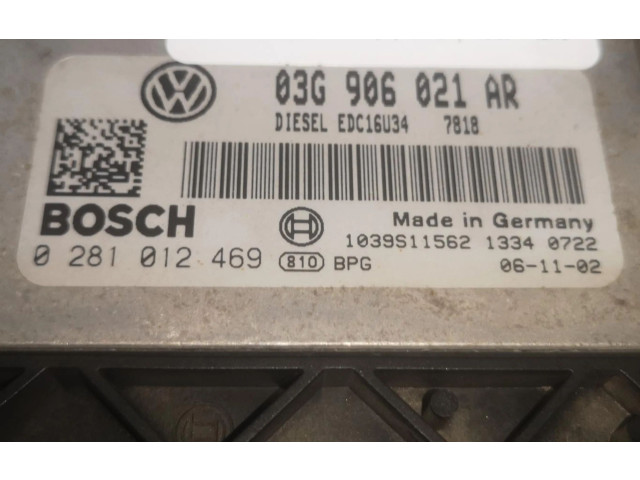 Řídící jednotka SLV03G906021AR Volkswagen Caddy