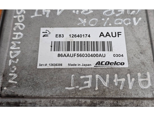 Блок управления двигателя 12640174, 12636386   Opel Meriva B