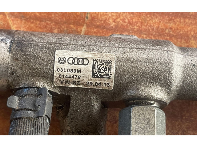 Топливная рампа 03L089M, 057130764H Volkswagen Golf Plus для двигателя CFHC