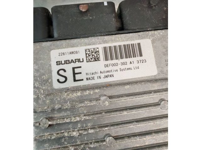 Комплект зажигания 22611AW081, DEF002302   Subaru Forester SJ