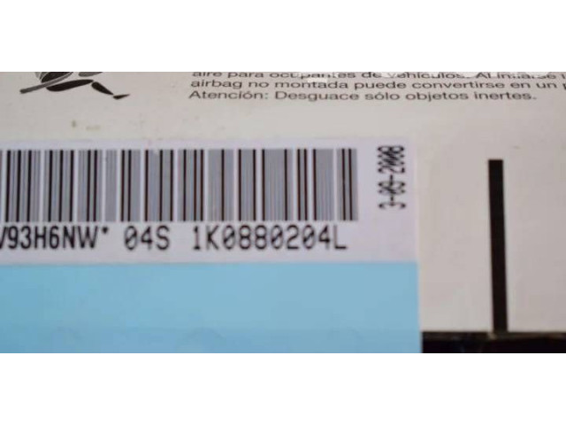 Подушка безопасности пассажира 1K0880204L Volkswagen Golf Plus