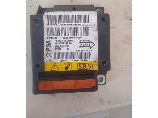 Блок подушек безопасности 9660855180 Citroen C2