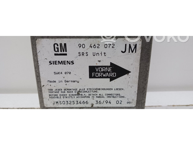 Блок управления надувных подушек 90462072, 5WK4070    Opel Vectra A   