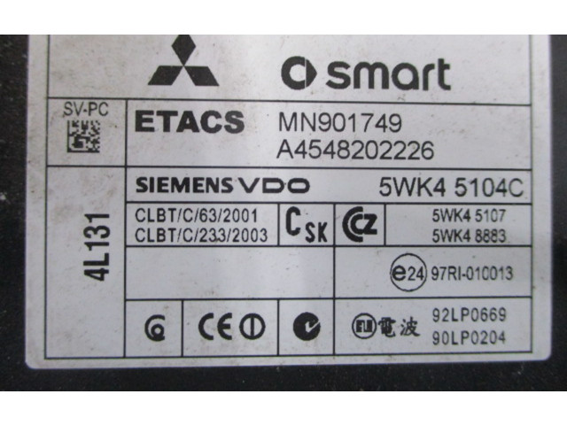 Pojistková skříňka A4545400024, A4545400024 Smart ForFour 2005