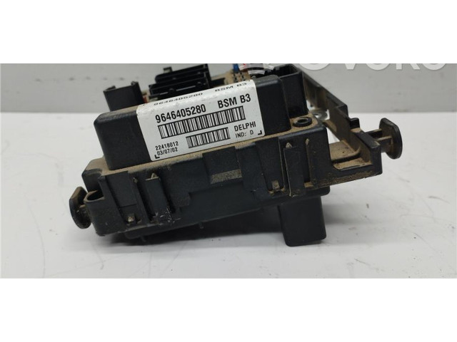 Ящик предохранителей (комплект) 9646405280, 0090012   Citroen Xsara