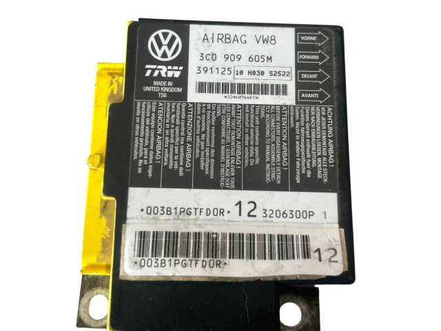 Блок подушек безопасности 3C0909605M, 3206300P   Volkswagen PASSAT B6