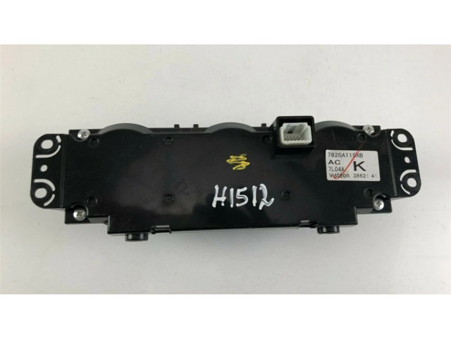 Блок управления климат-контролем 7820A115XB, H1512 Mitsubishi Lancer