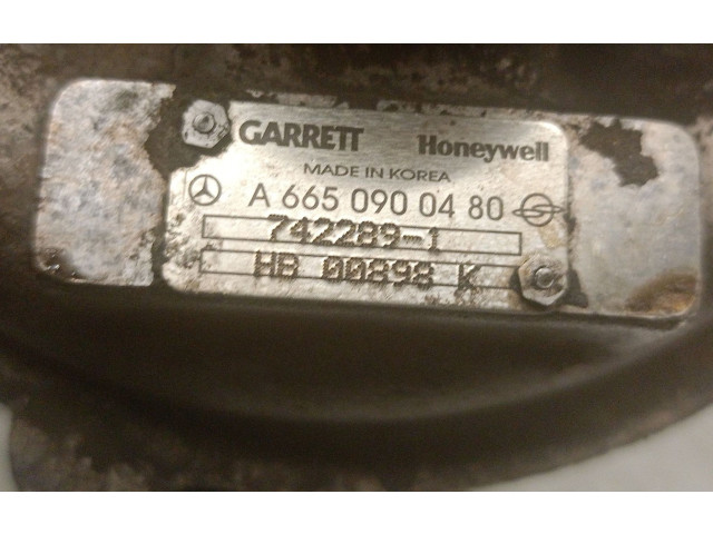  Турбина SsangYong Rexton  A6650900480, 6650900480   для двигателя D27DT      