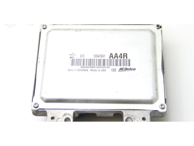 Řídící jednotka 12647241 Chevrolet Cruze 2012