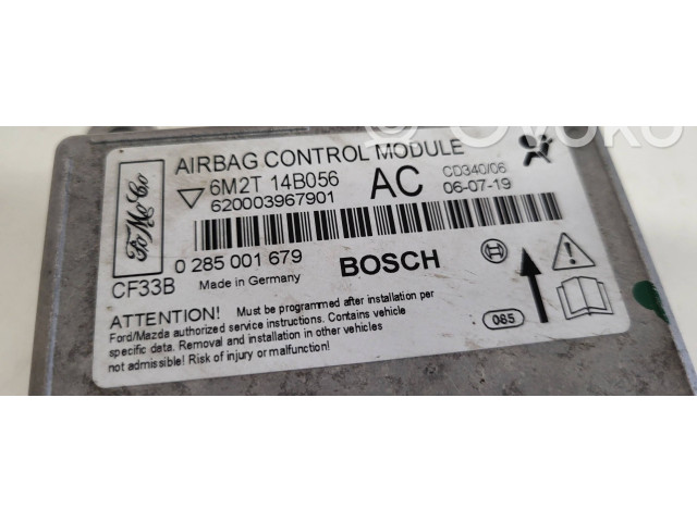 Блок подушек безопасности 6M2T14B056, 0285001679   Ford S-MAX