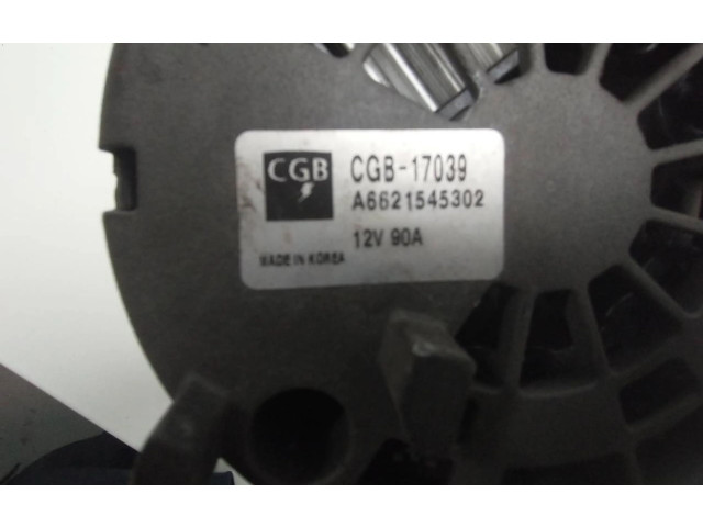 Генератор A6621545302, CGB17039   SsangYong Rexton      