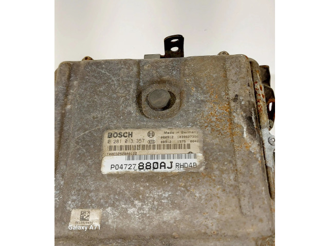 Řídící jednotka P04727880AJ, 0281013357 Chrysler Grand Voyager V 2008