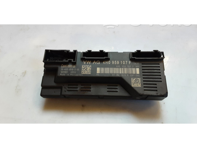 Блок управления крышки багажника 4H0959107F, 4H0959107P   Audi A8 S8 D4 4H