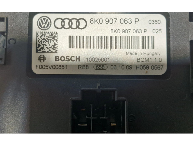 Блок комфорта 8K0907063P Audi Q5 SQ5