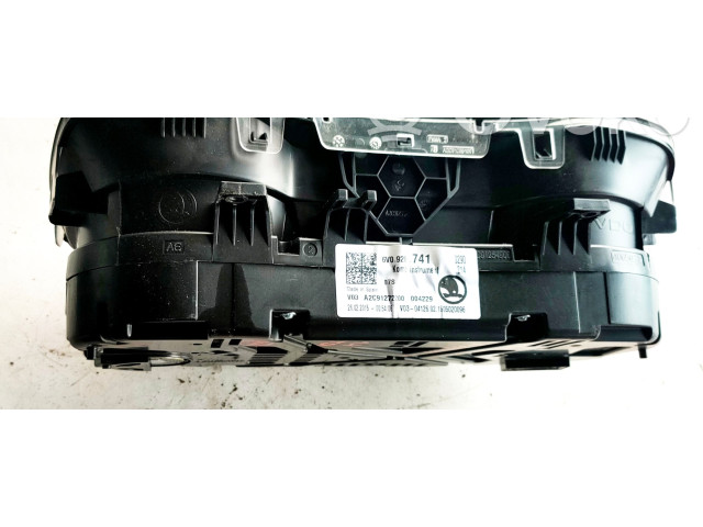 Панель приборов 6V0920741   Skoda Fabia Mk3 (NJ)       