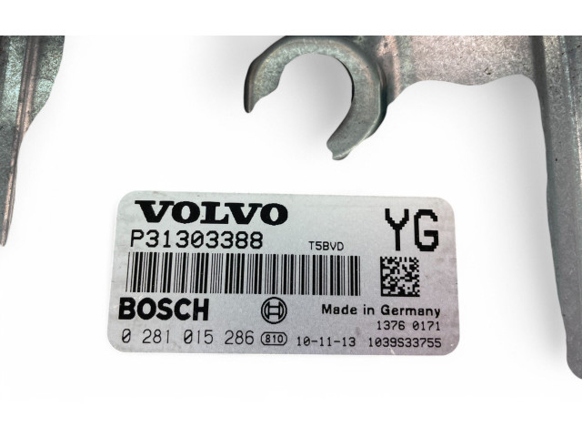 Блок управления двигателем Блок управления P31303388, 0281015286   Volvo S60