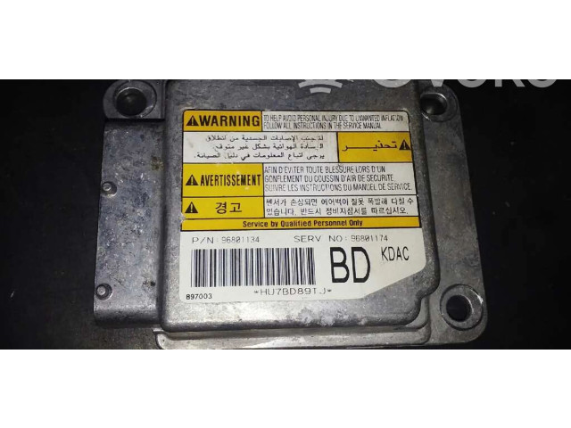 Блок подушек безопасности 96801174   Chevrolet Matiz