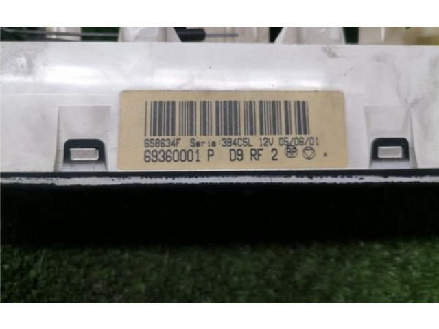 Блок управления климат-контролем 658634F, 69360001   Peugeot 406