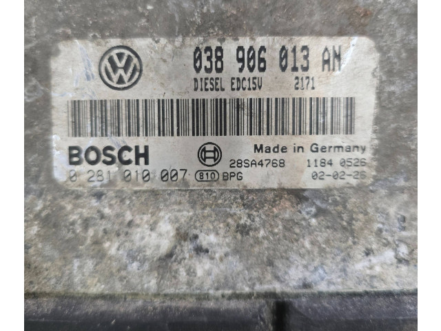 Řídící jednotka 038906013AN, 28SA4768   Volkswagen Caddy 2006