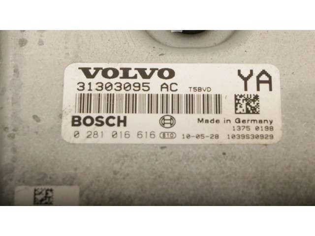 Блок управления двигателя 31303095, 31303095 Volvo S80