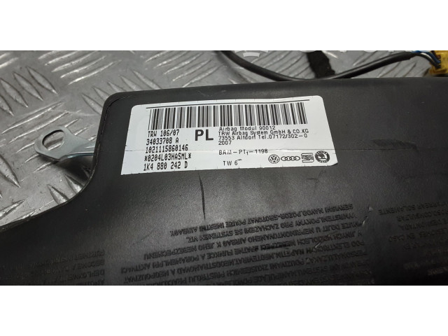 Подушка безопасности в сиденье 1K4880242D Volkswagen Golf Plus