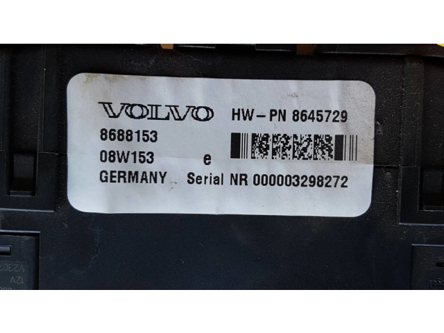 Pojistková skříňka 8688153, 8645729 Volvo S60 2003