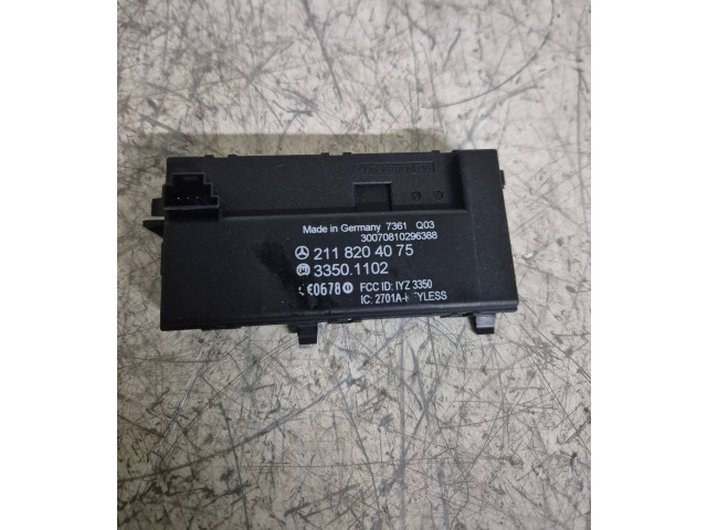 Блок управления 2118204075, 33501102   Mercedes-Benz CLS AMG C219