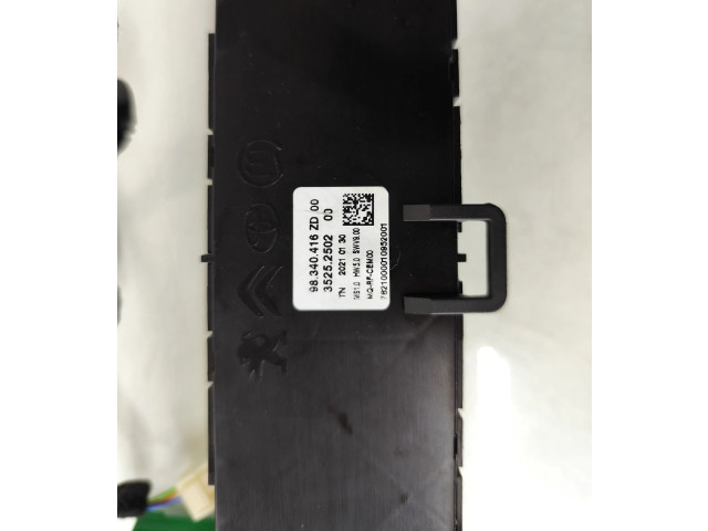 Блок управления климат-контролем 98340416ZD00, 3525250200 Citroen Berlingo