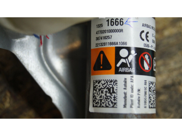 Боковая подушка безопасности 13251666 Vauxhall Astra J