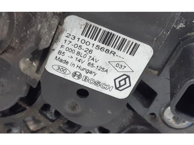 Генератор 231001568R, 231001568R   Dacia Dokker      