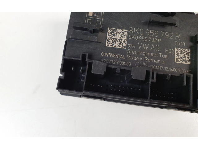 Блок управления дверью 8K0959792P, 8K0959792R   Audi Q5 SQ5