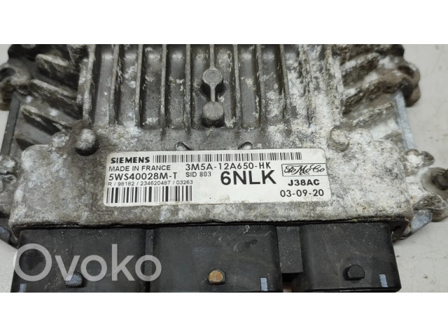 Řídící jednotka 3M5A12A650HK, 5WS40028MT   Ford Focus C-MAX 2003