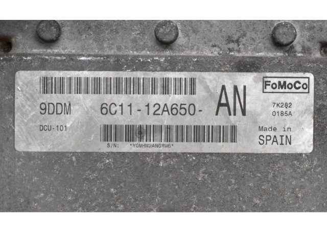 Блок управления двигателем Блок управления 6C11-12A650-AN, 6C11-12A650-AN   Ford Transit -  Tourneo Connect