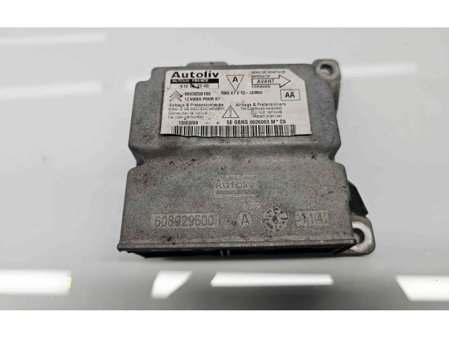 Блок подушек безопасности 9665558180   Citroen C5
