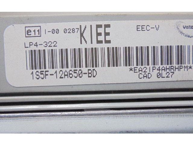 Řídící jednotka 1S5F-12A650-BD, 1S5F-12A650-BD Ford Ka 2001