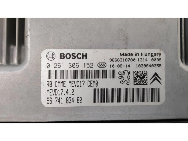 Блок управления двигателя 9674183480, 9666318780 Peugeot RCZ