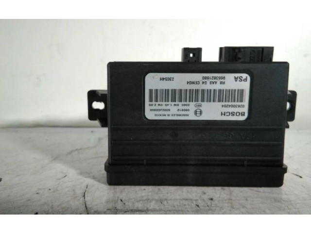 Řídící jednotka 9663821680 Peugeot 308 SW 2009